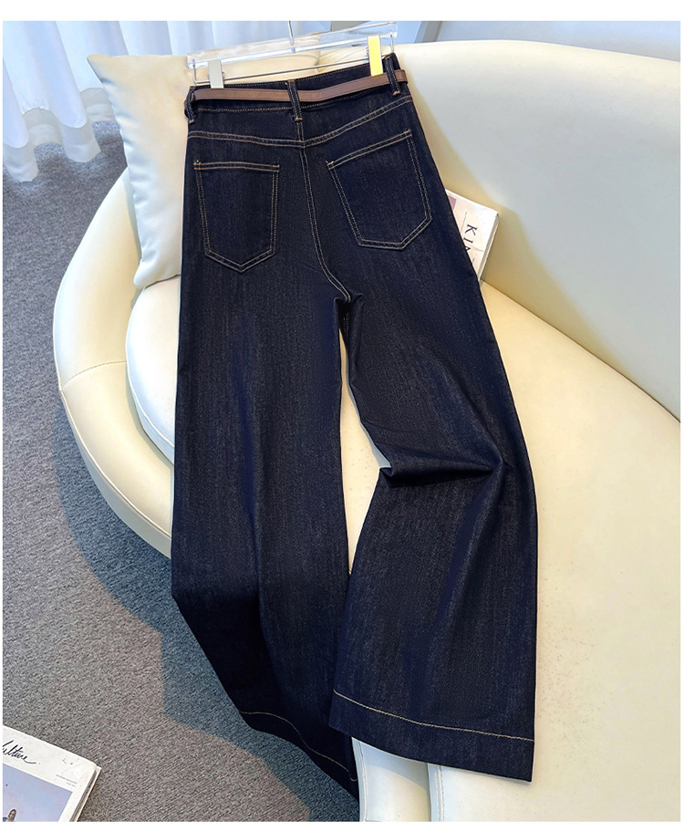 Women’s High Waist Straight Denim Casual Jeans