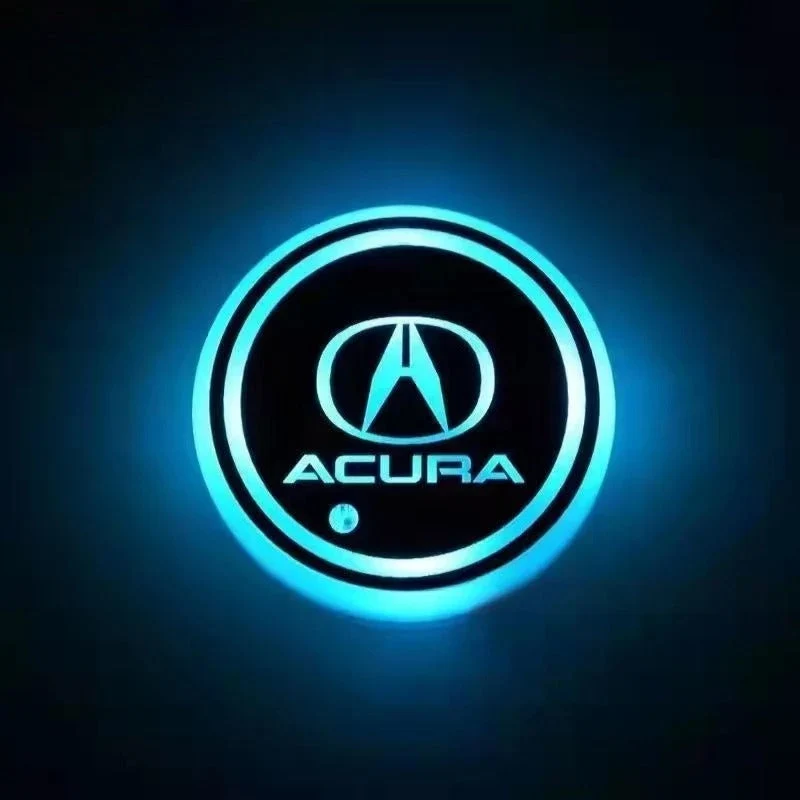 2PCS LED Car Coasters