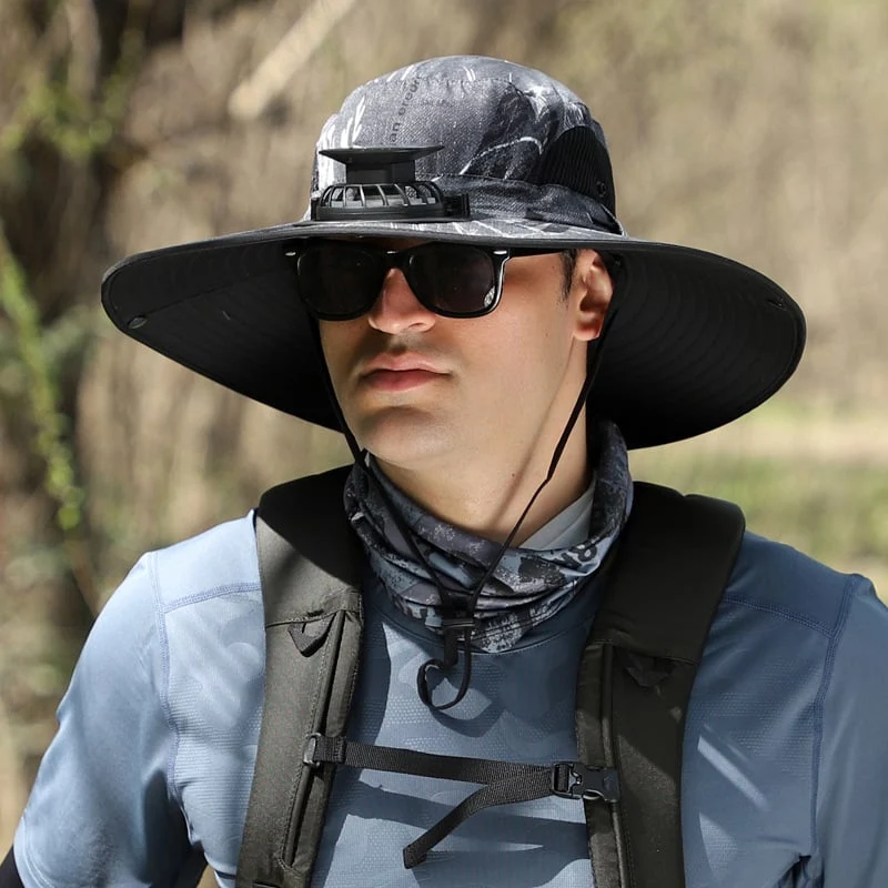 Solar Fan Hat