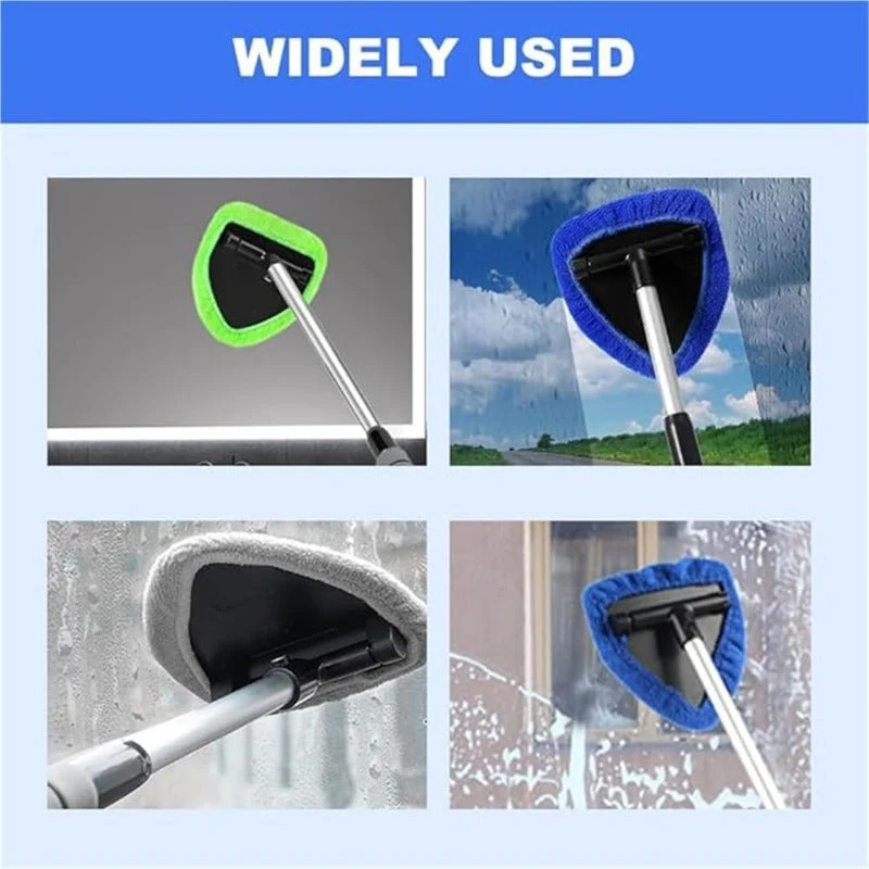 Rotating Microfiber Window Cleaner
