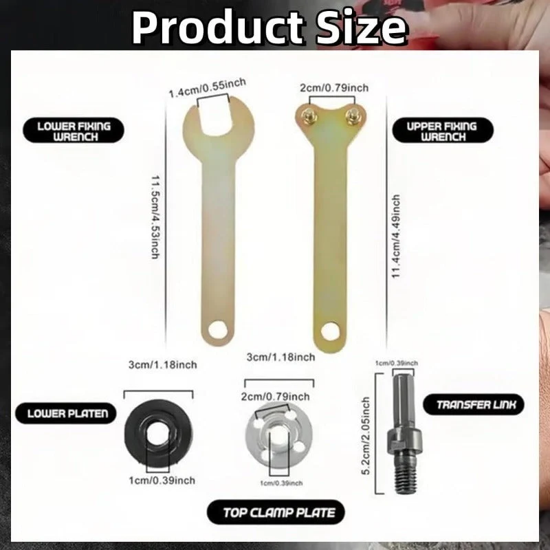 Drill To Grinder Adapter Kit