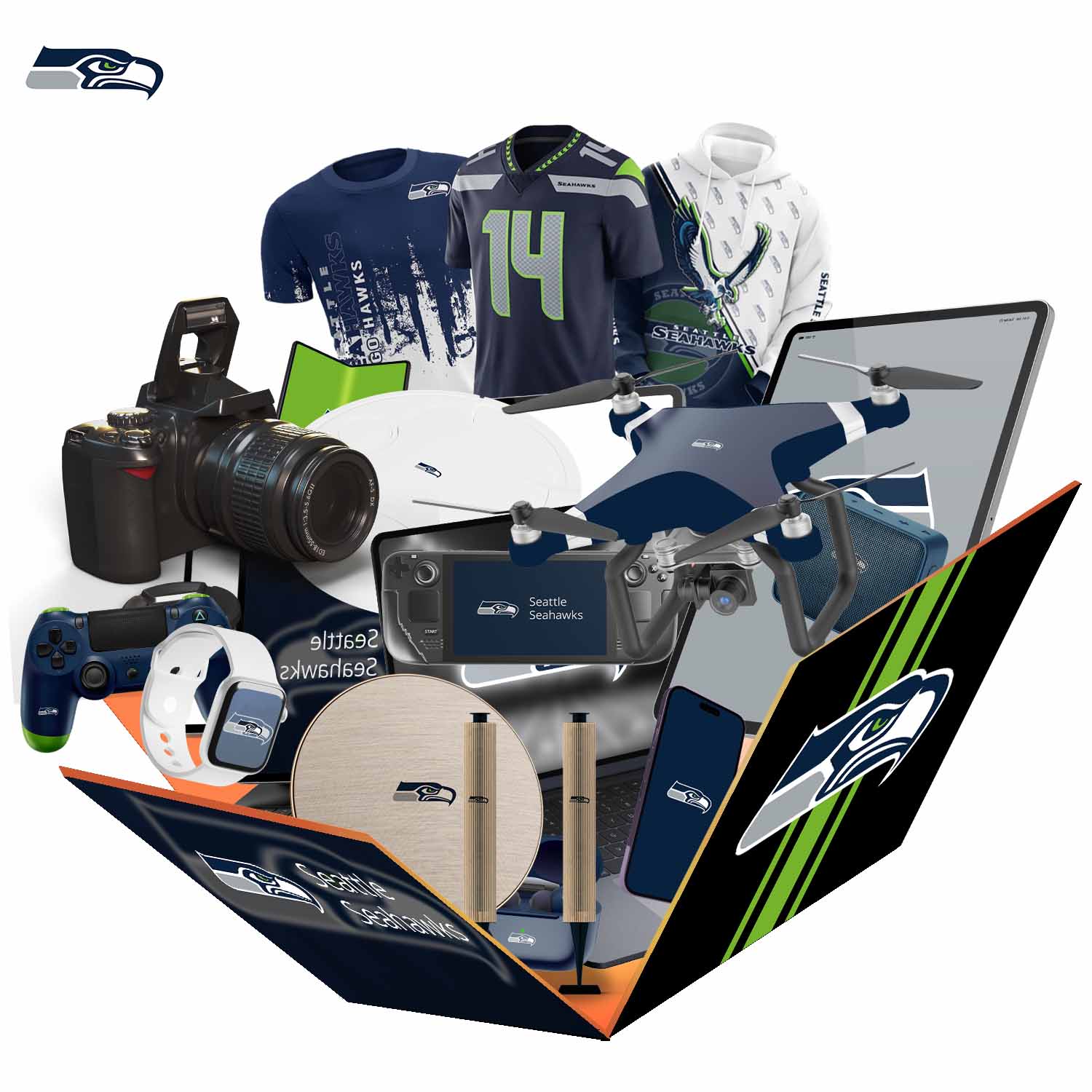 Seattle Seahawks Fans Box
