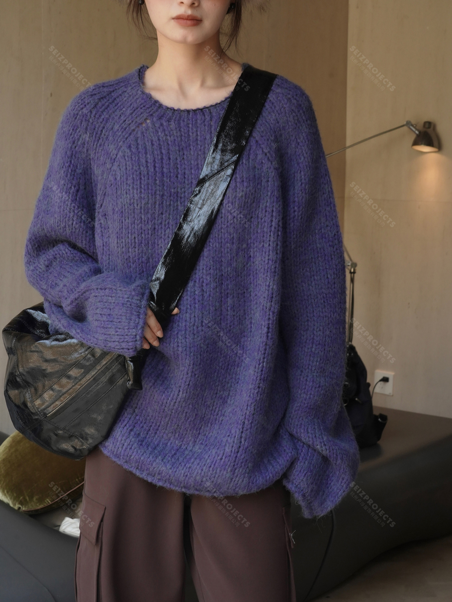 Chunky Knit Loose Fit Casual Sweater