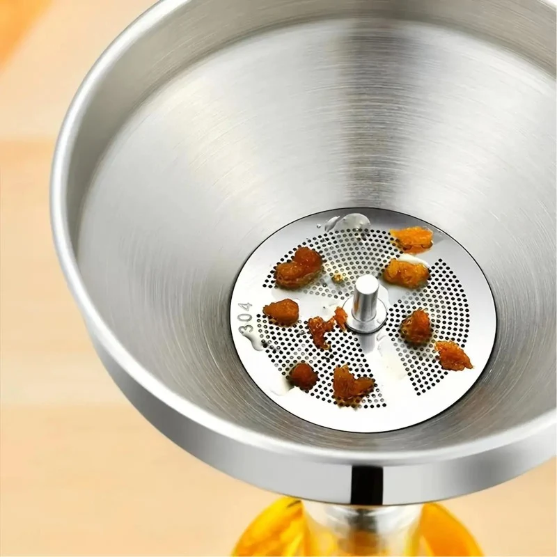 304 Stainless Steel Funnel Strainer