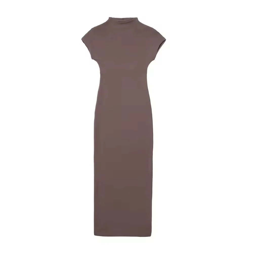 Stretchy Bodycon Midi Dress
