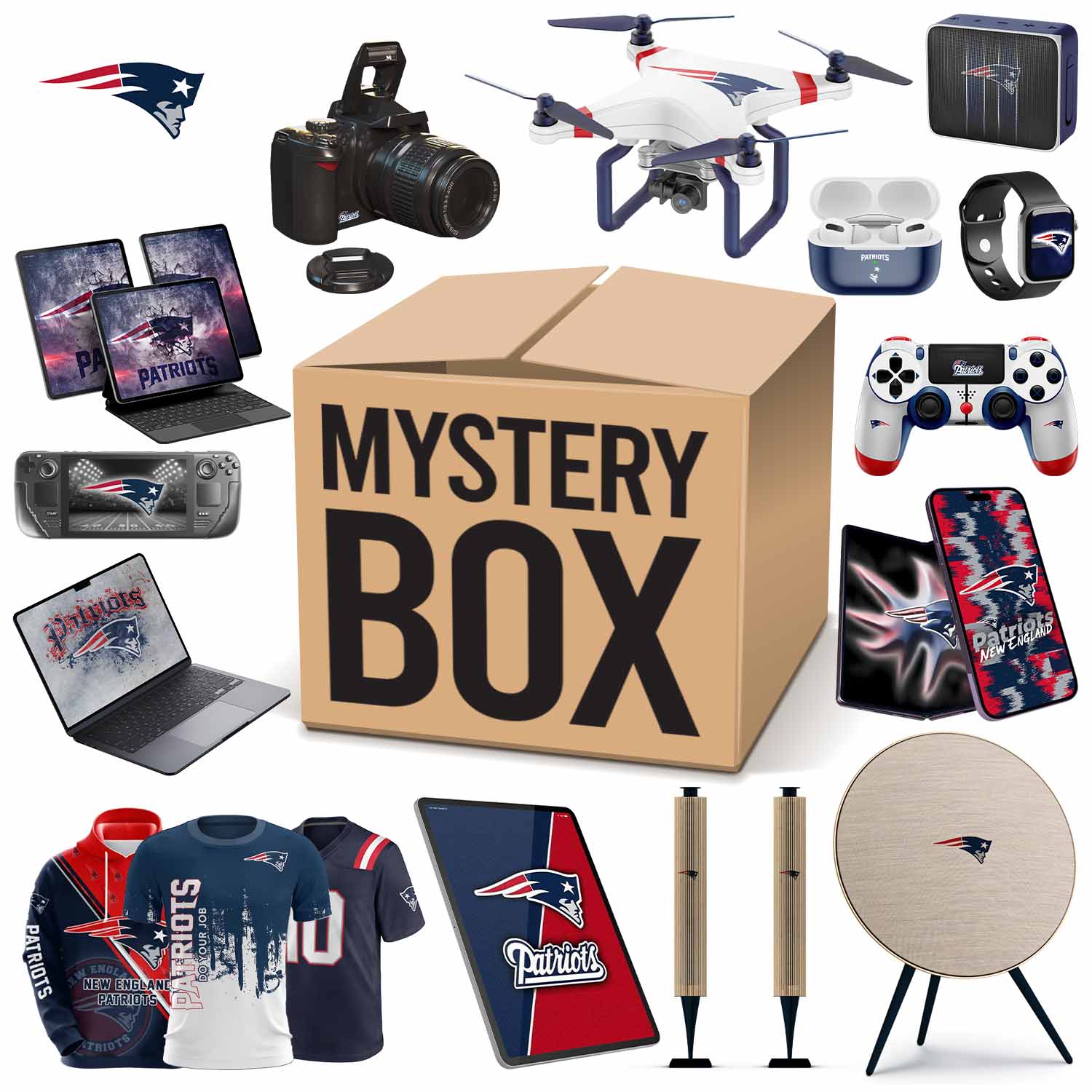 New England Patriots Fans Box