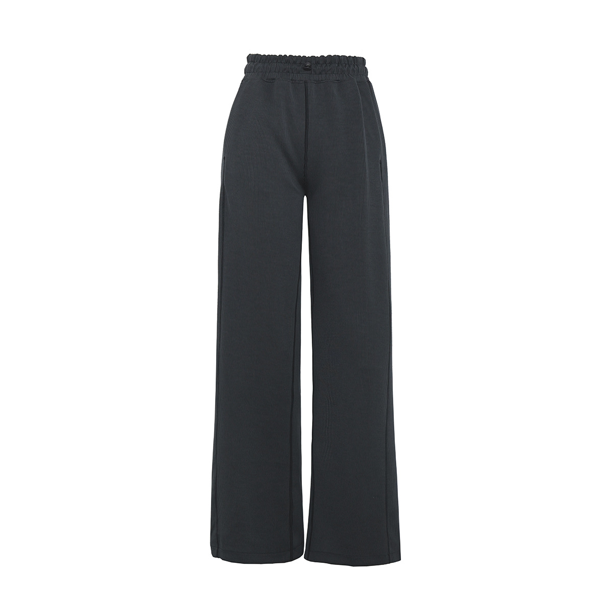 New high waist wide leg yoga pants women's slimming thread pants