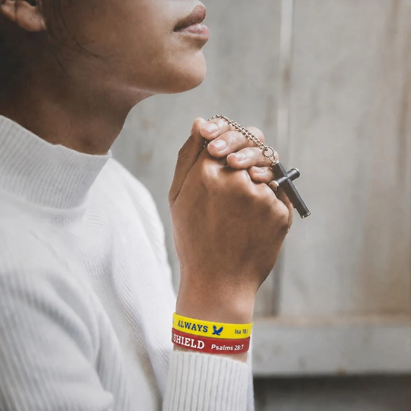 Inspirational Faith Silicone Wristbands