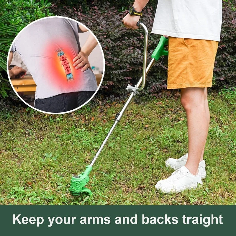 Ergonomic Back-Saving Trimmer Grip