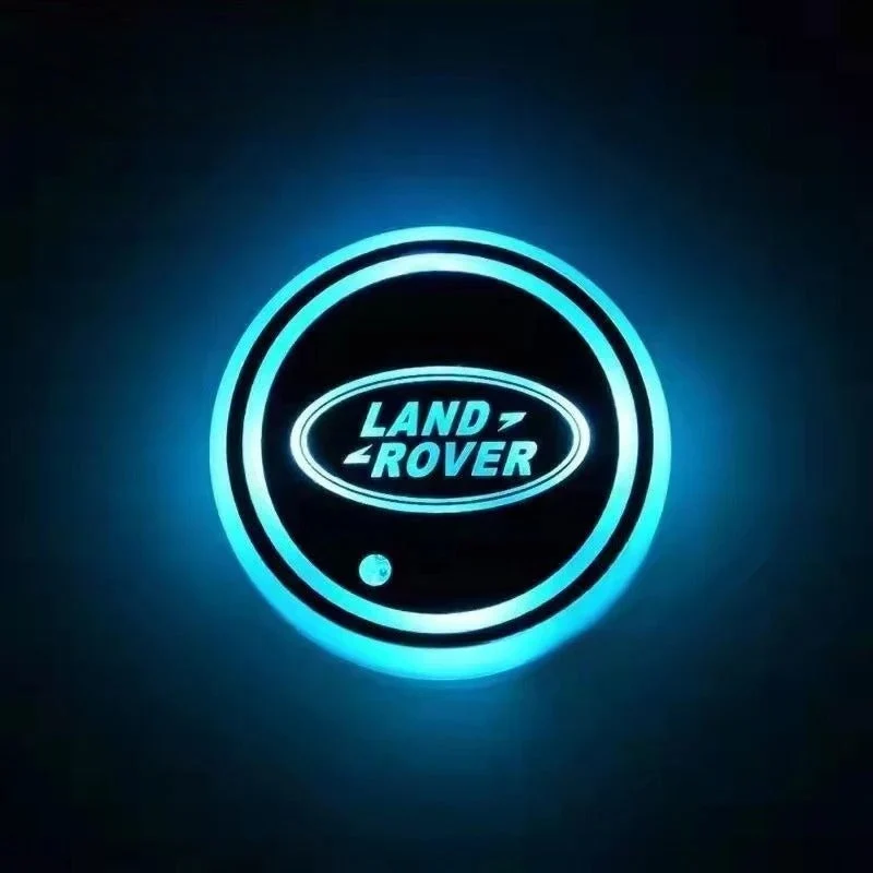 2PCS LED Car Coasters