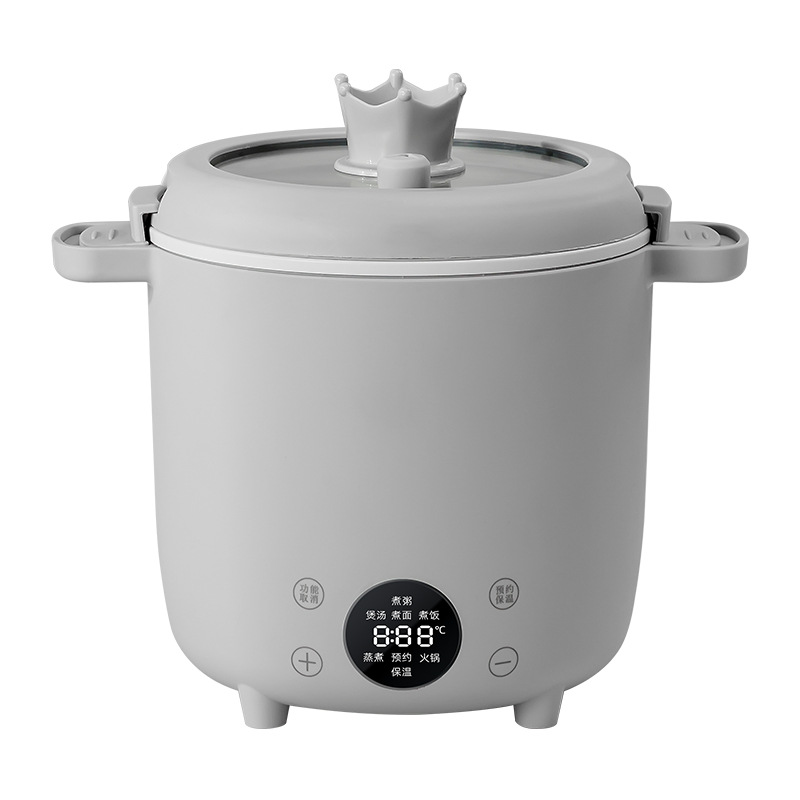 Multifunctional dormitory electric rice cooker for cooking soup and porridge