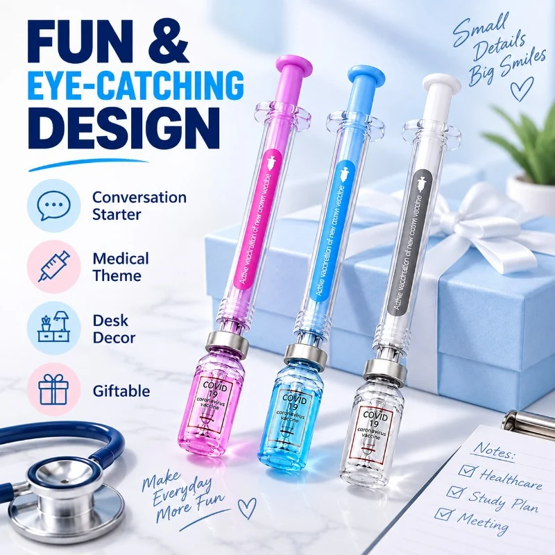 Syringe Shape Gel Pens