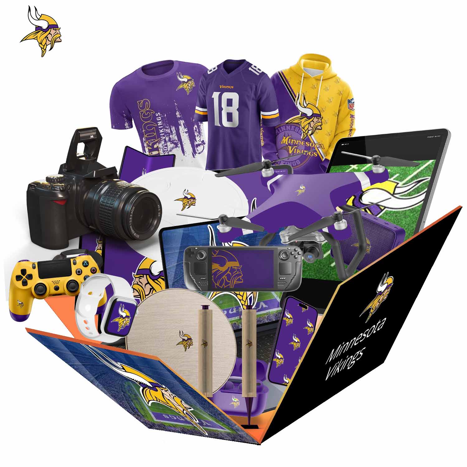 Minnesota Vikings Fans Box
