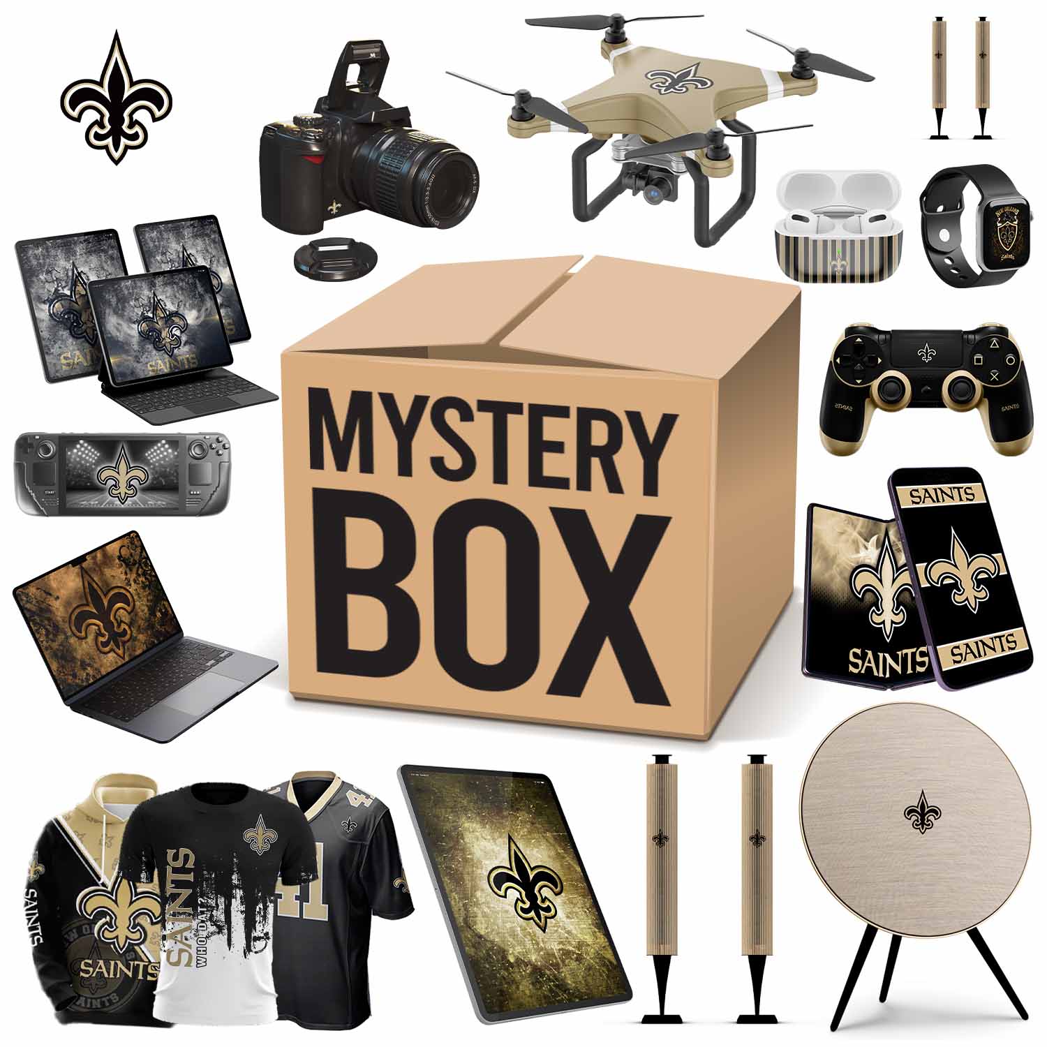 New Orleans Saints Fans Box