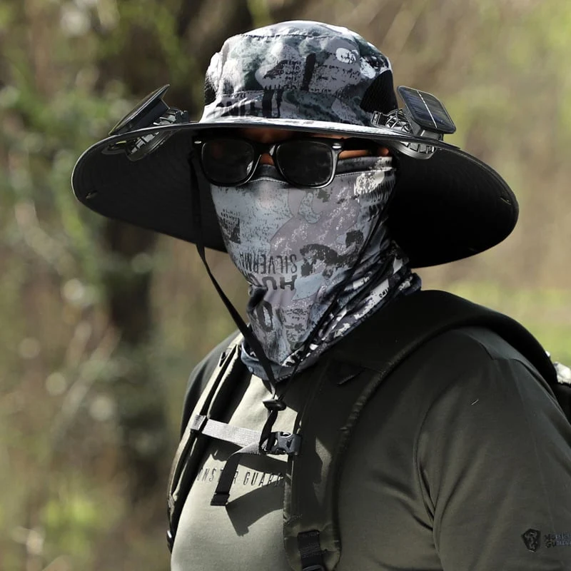 Solar Fan Hat