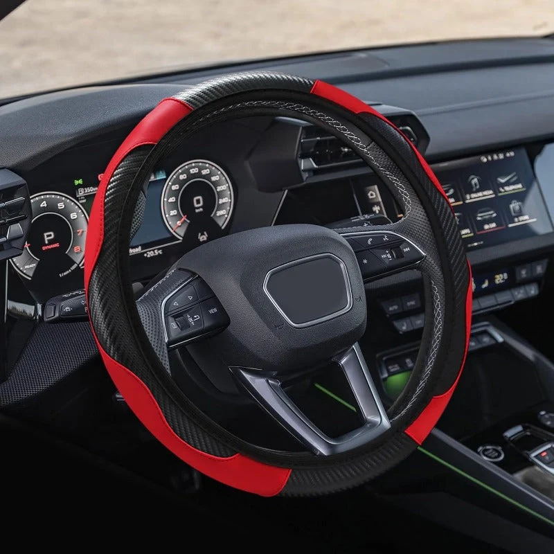 Carbon Fiber Steering Wheel Cover