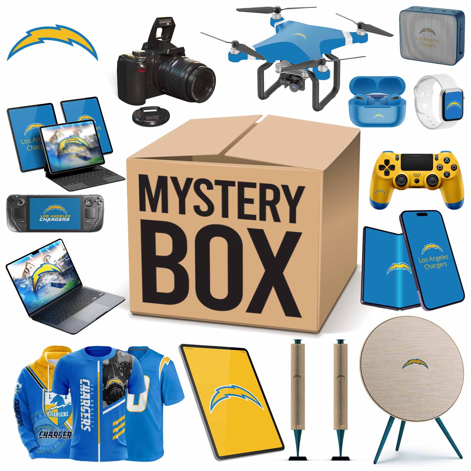 Los Angeles Chargers Fans Box