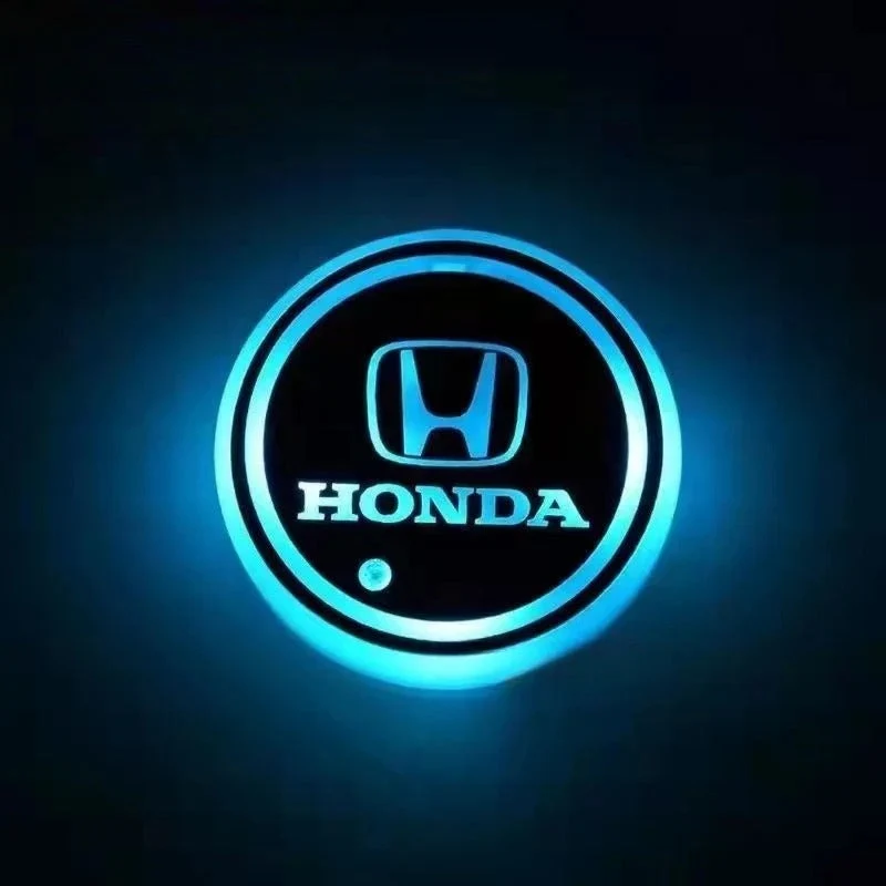 2PCS LED Car Coasters