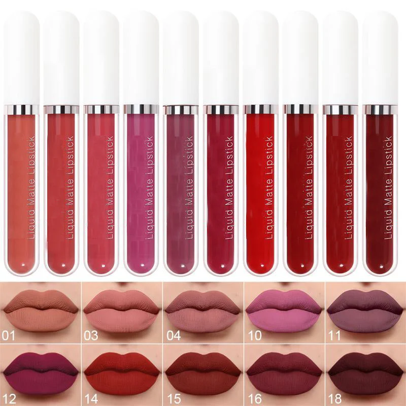 10-Color Matte Lip Set
