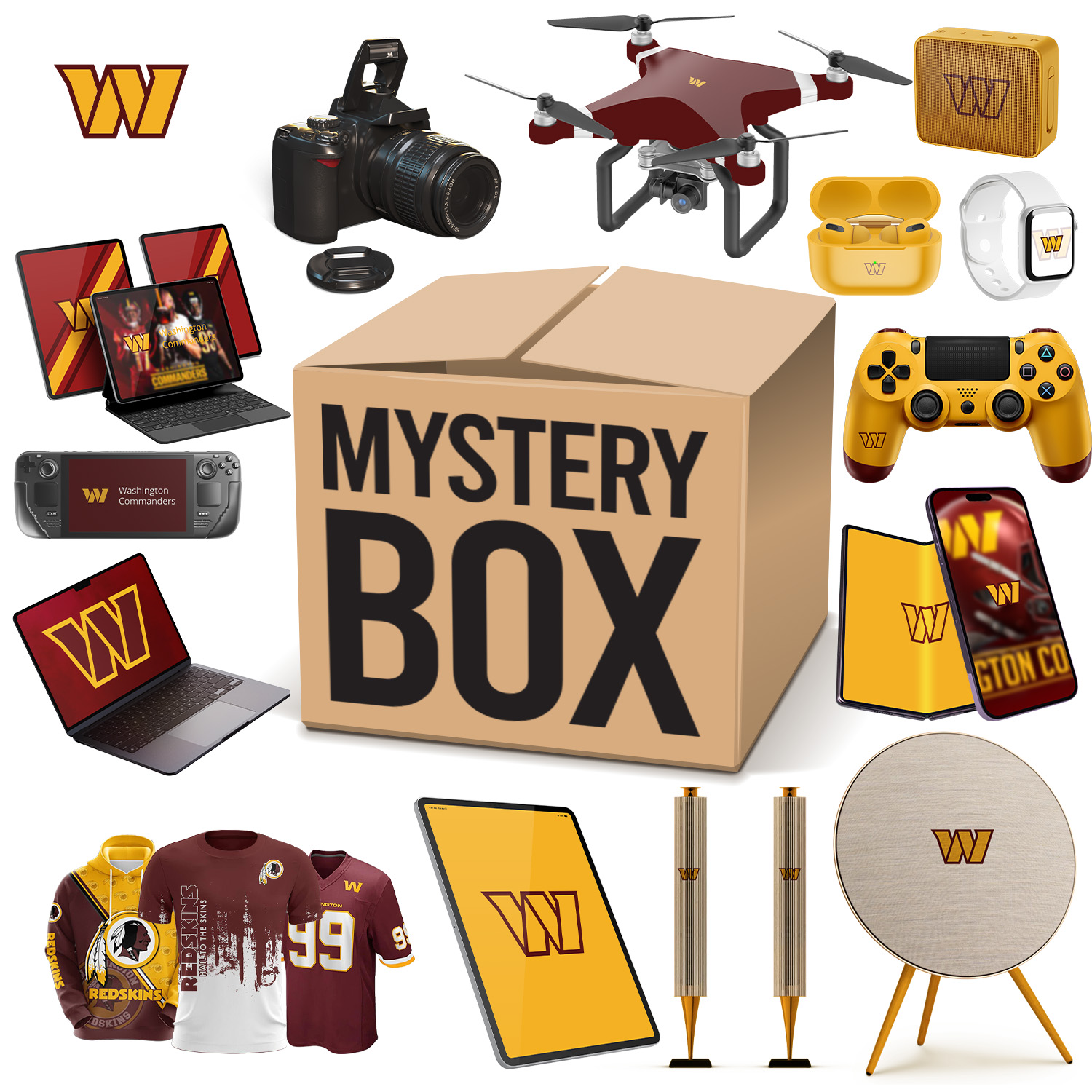 Washington Commanders Fans Box