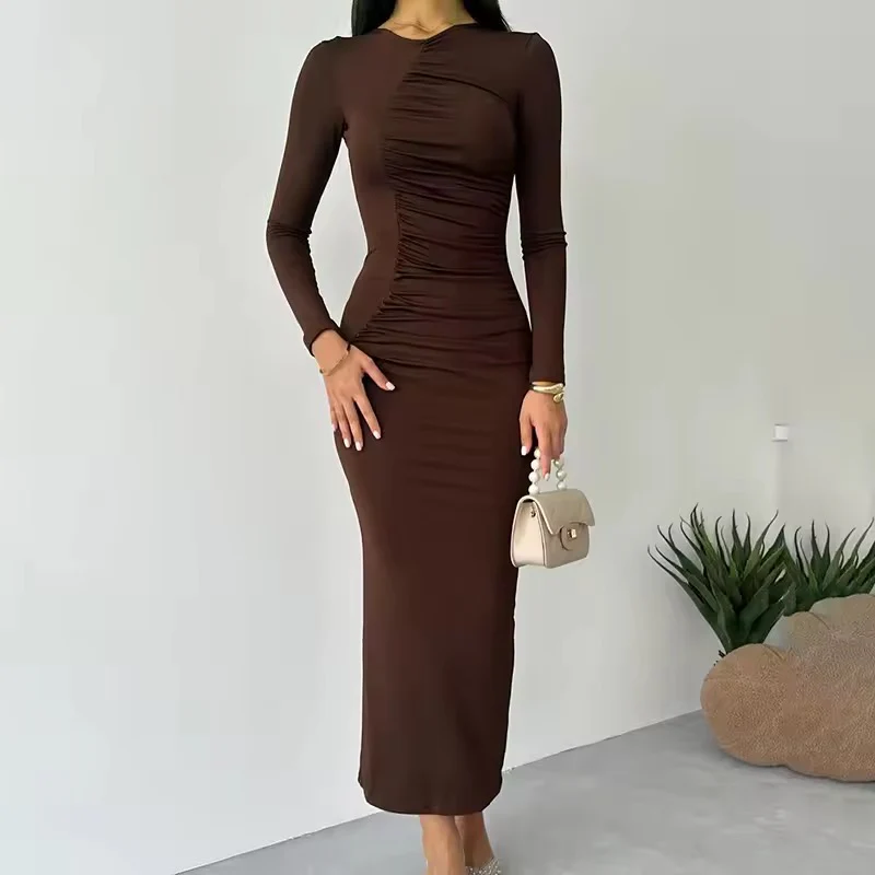 Elegant Bodycon Midi Dress