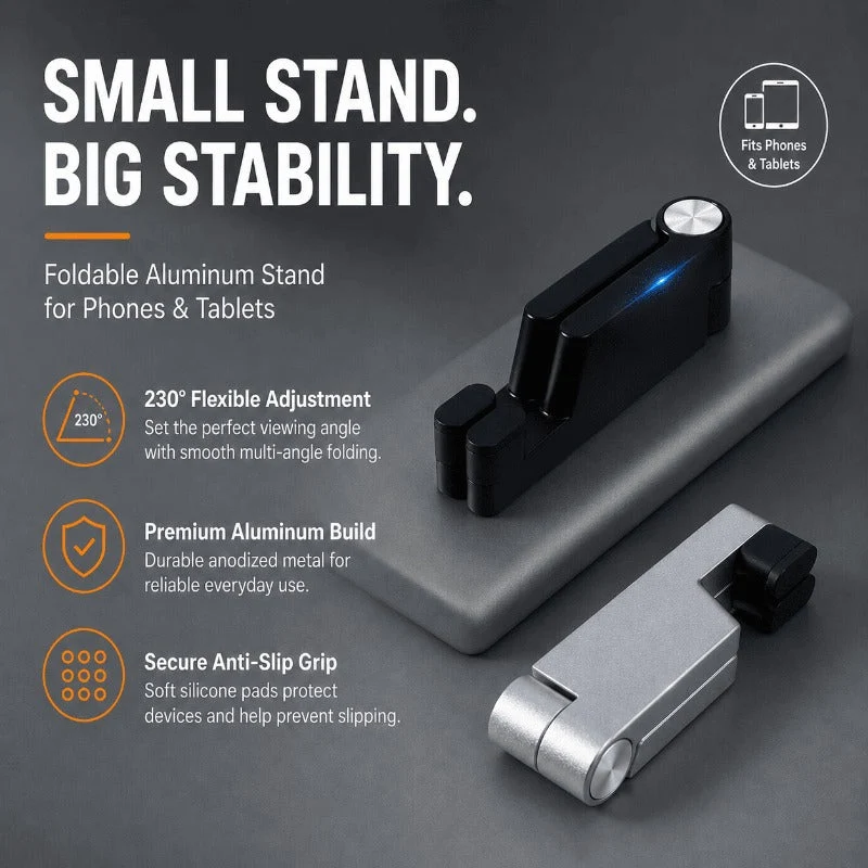 V-Shaped Portable Phone Stand