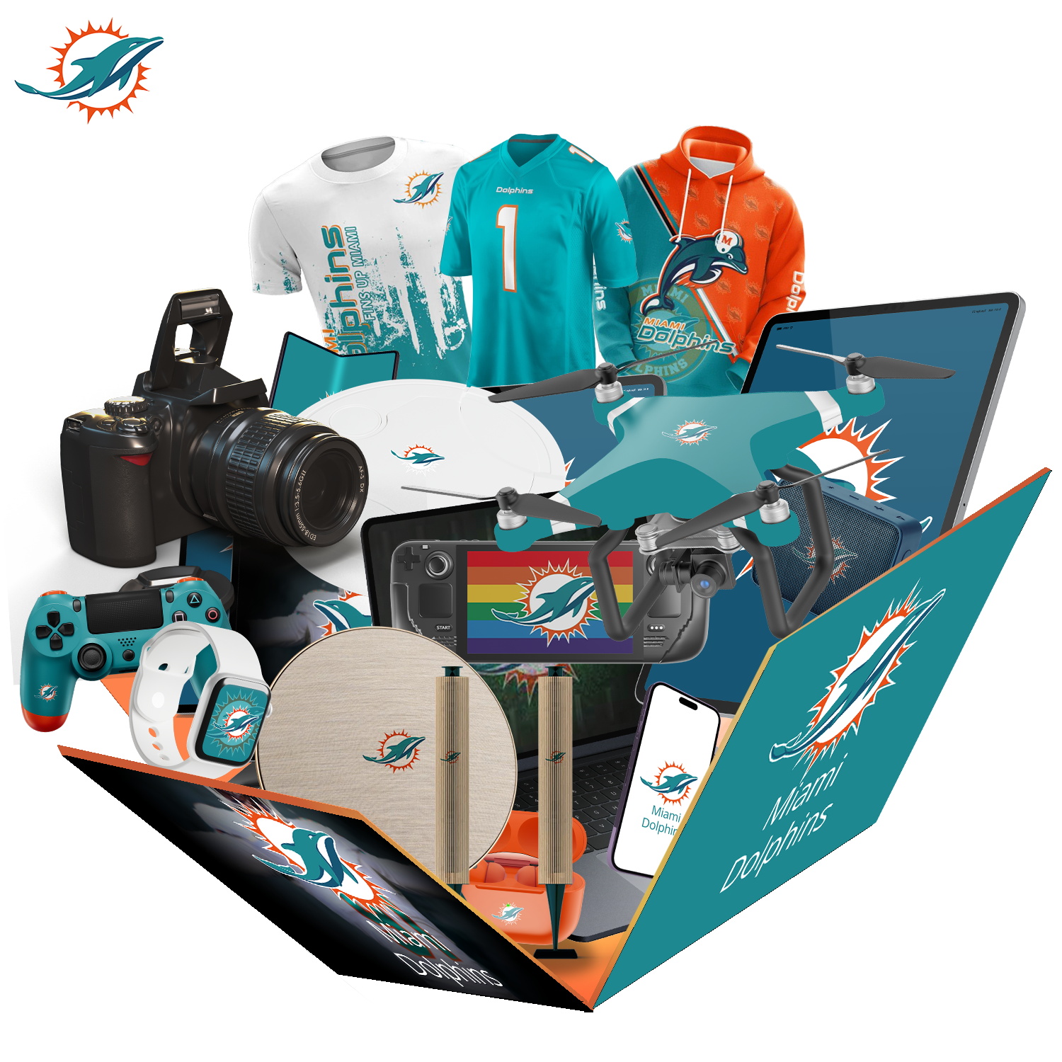 Miami Dolphins Fans Box