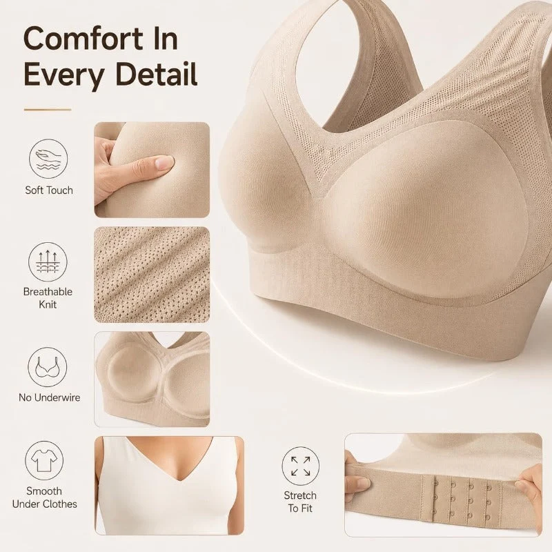 Front-Closure Posture Bra