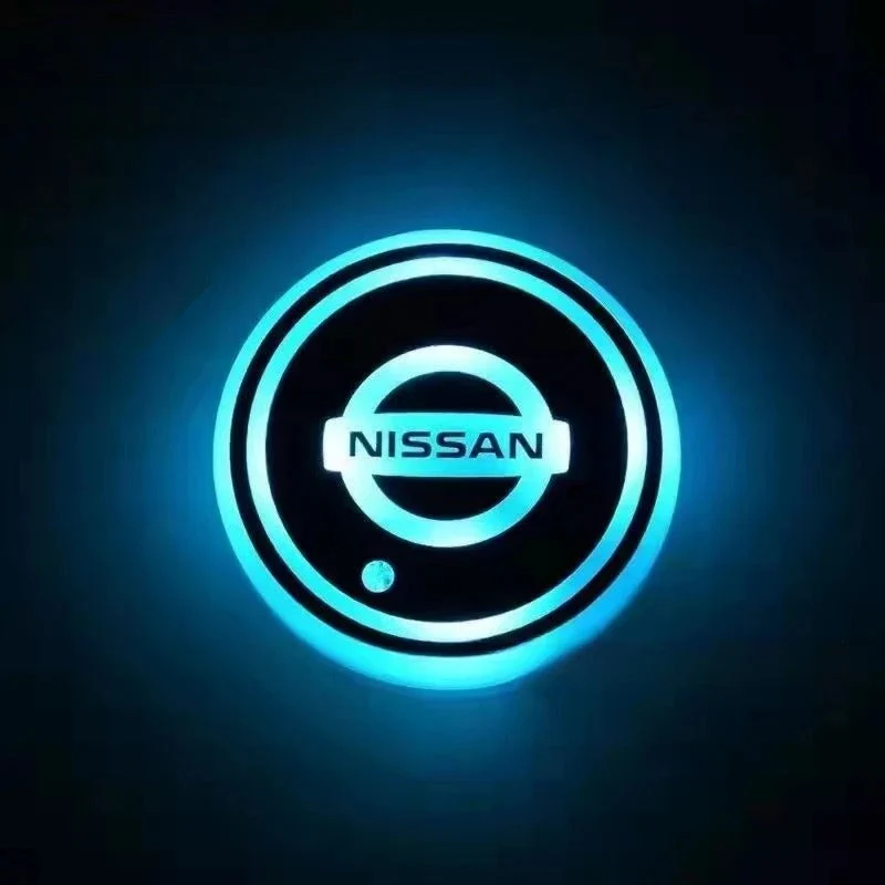2PCS LED Car Coasters