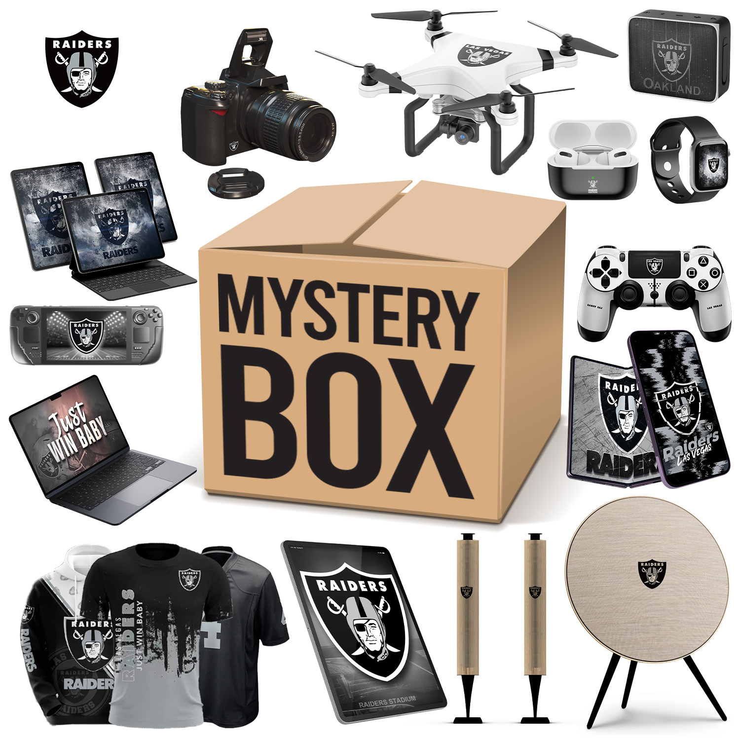 Las Vegas Raiders Fans Box
