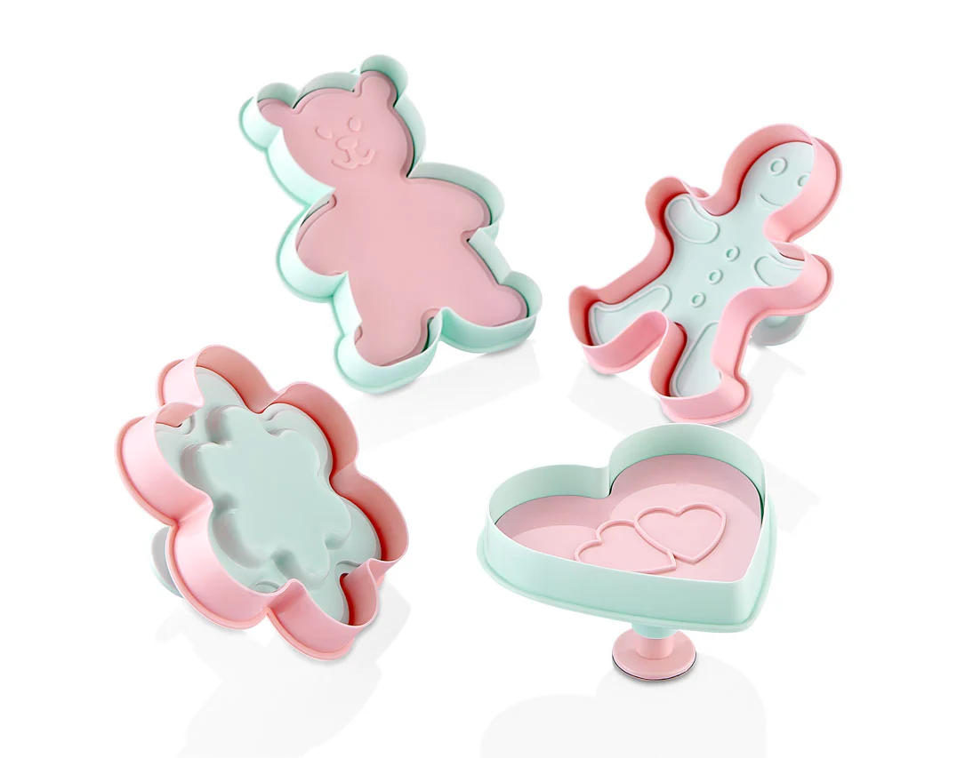 A collection of Double Sided Large Baking Tools, perfect for Cookies, Biscuits, pastries