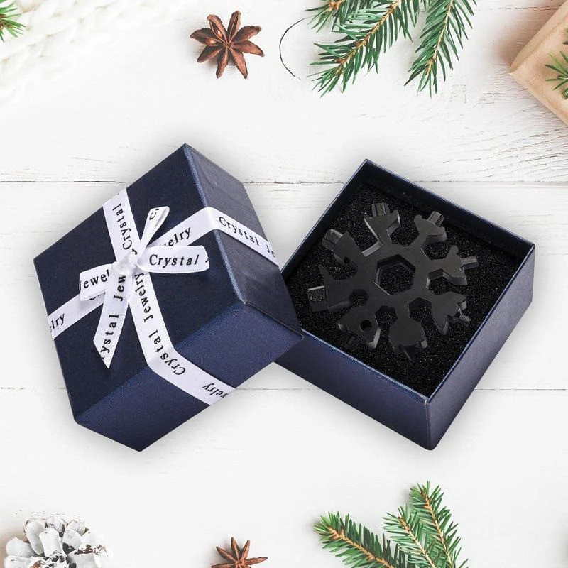 Spring Cleaning Big Sale-50% OFF18-in-1 Stainless Steel Snowflakes Multi-Tool