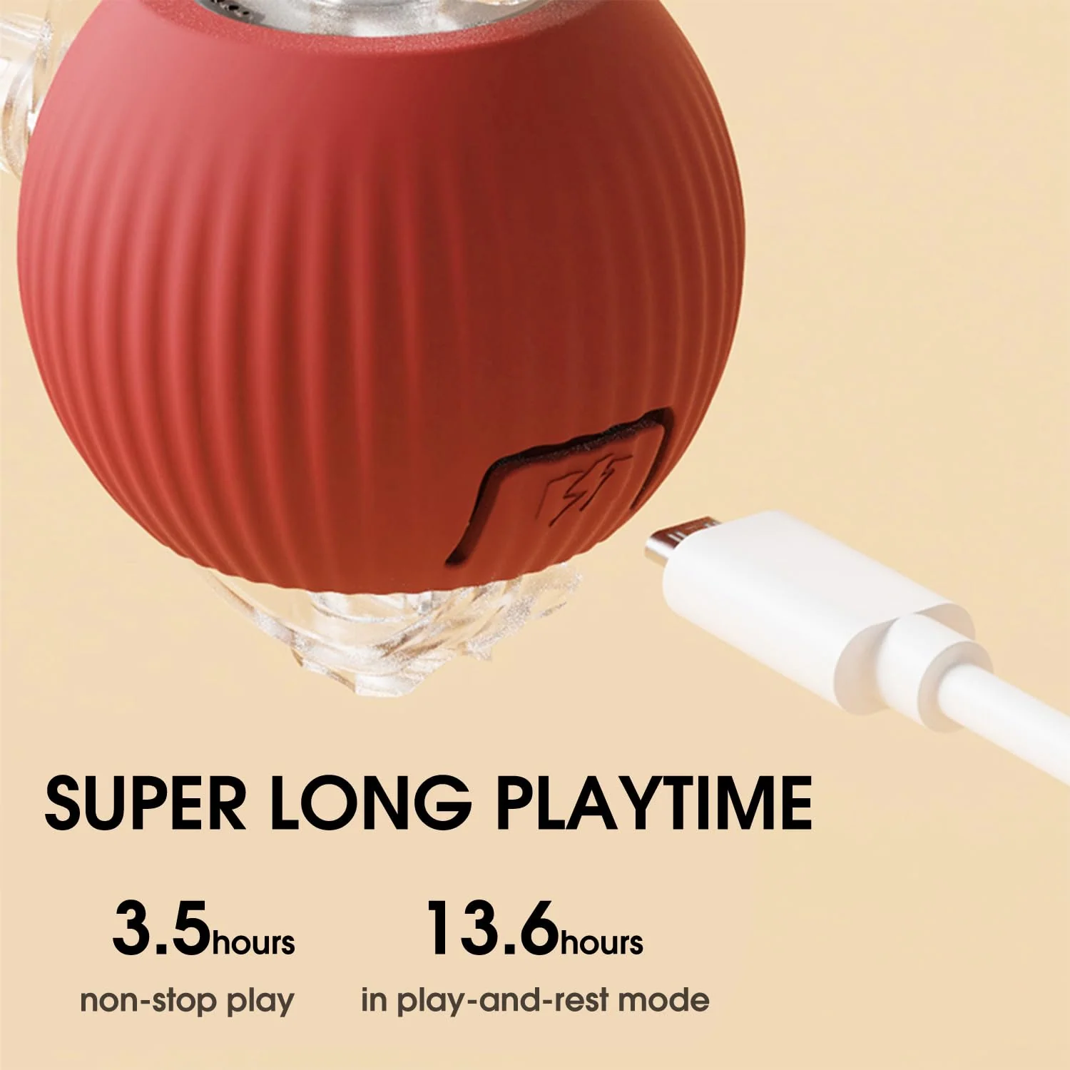 Yopoll interactive pet toy ball