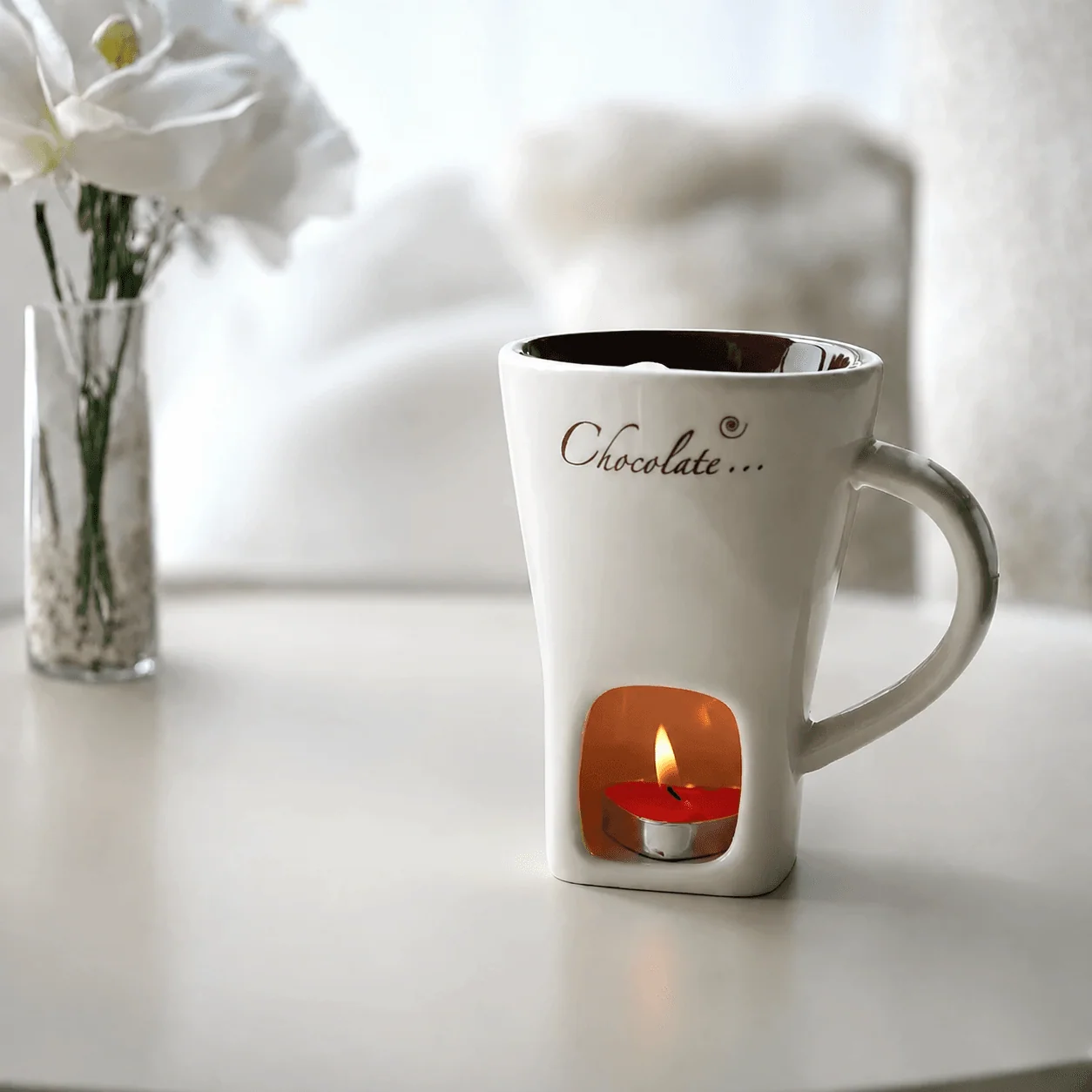 Ceramic Chocolate Fondue Mug