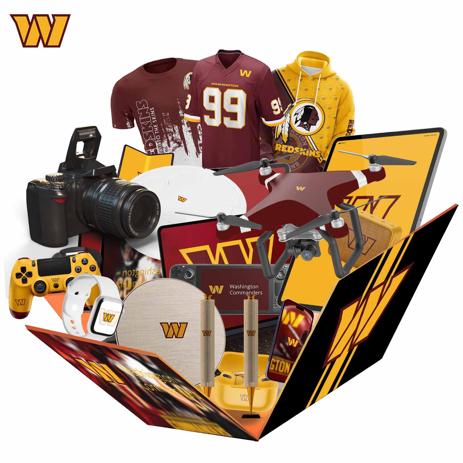 Washington Commanders Fans Box