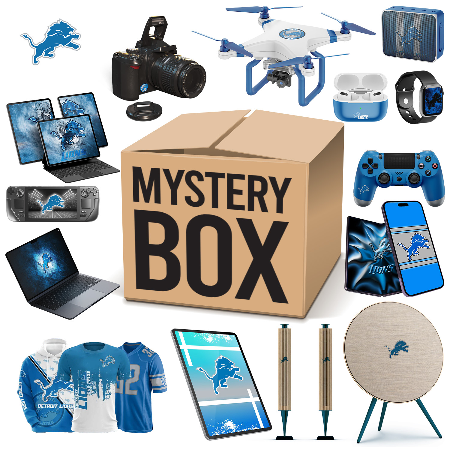 Detroit Lions Fans Box