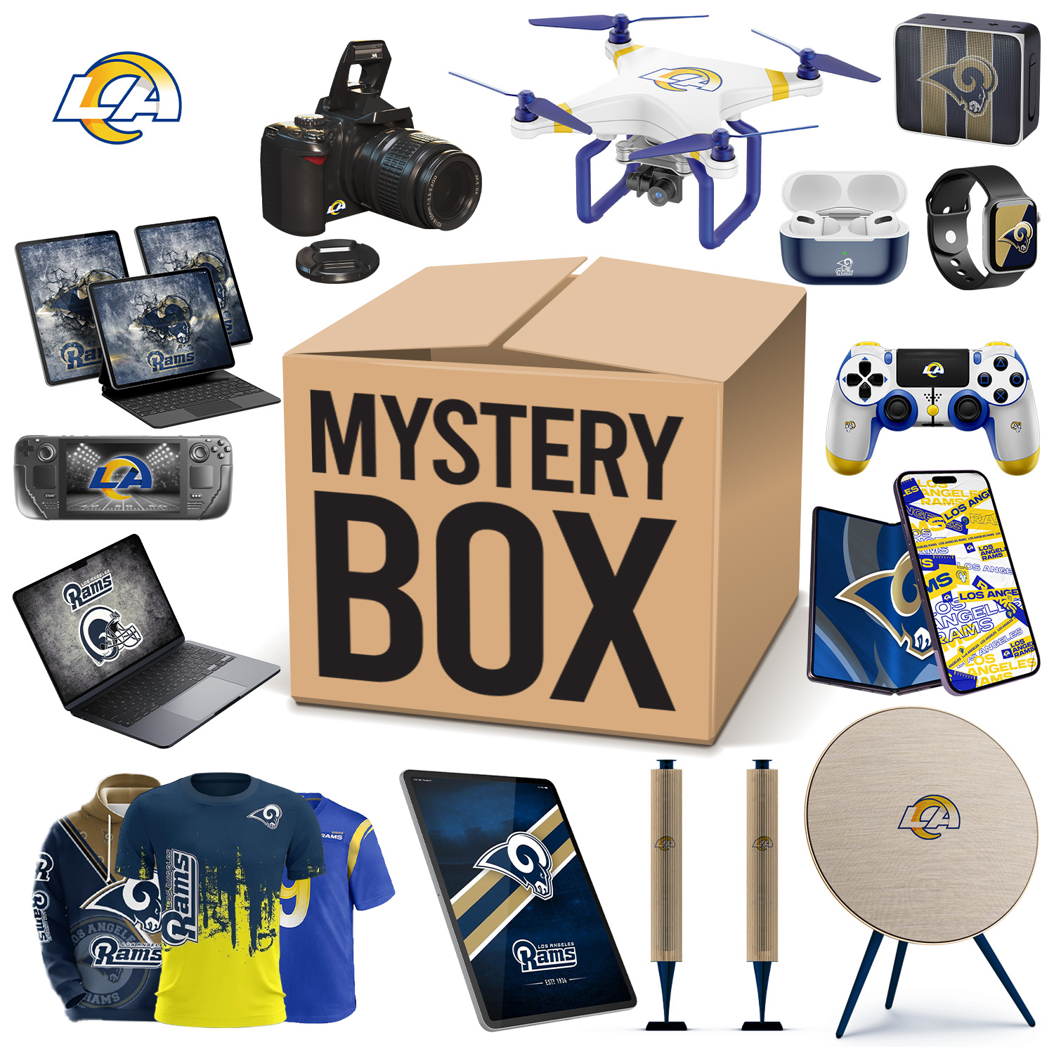 Los Angeles Rams Fans Box