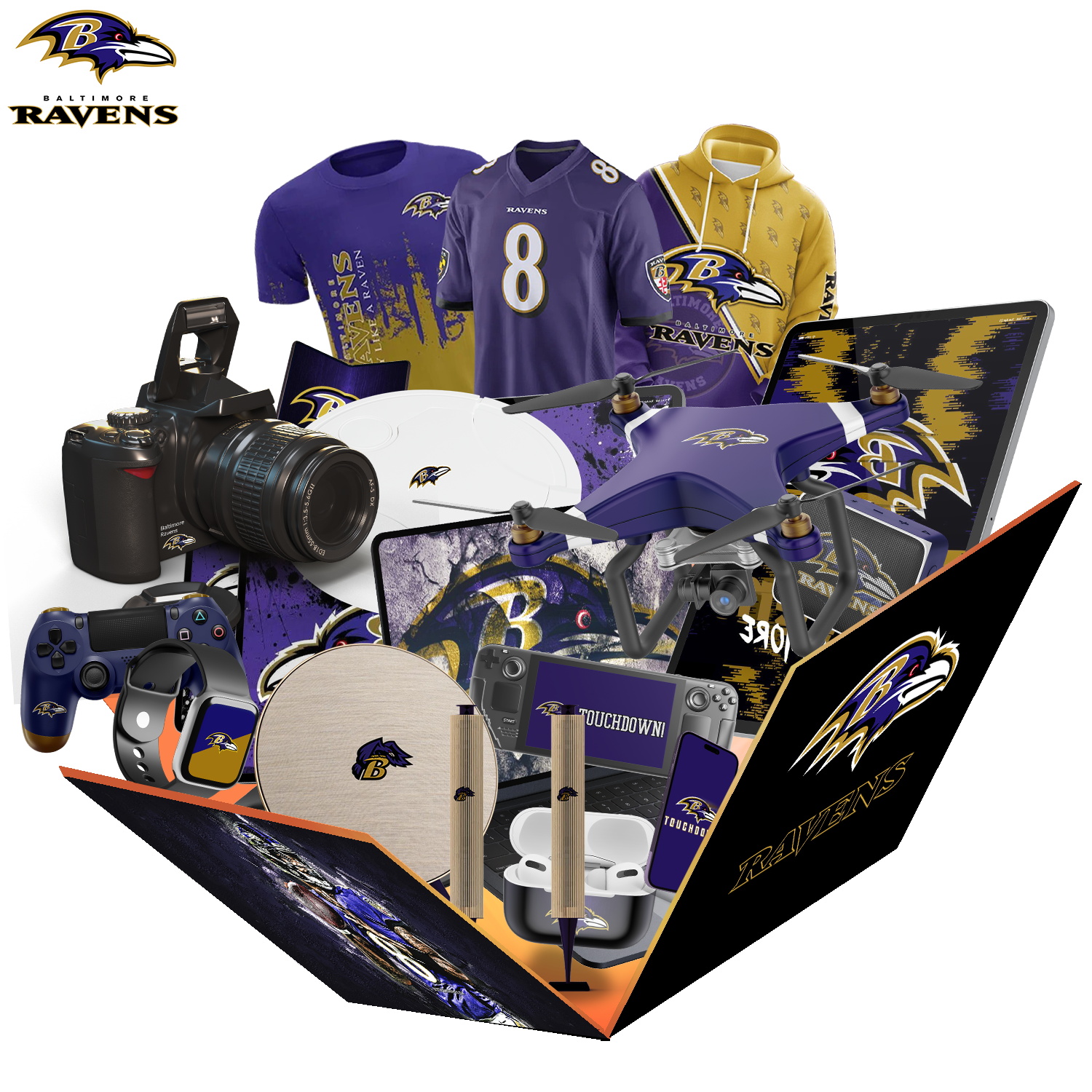 Baltimore Ravens Fans Box