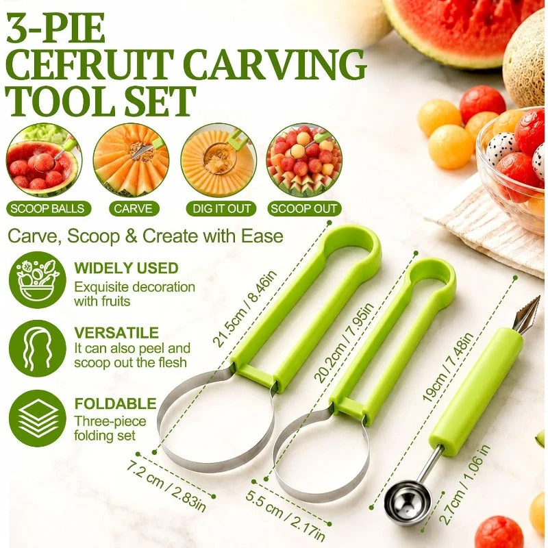 4-in-1 Fruit Carving Set