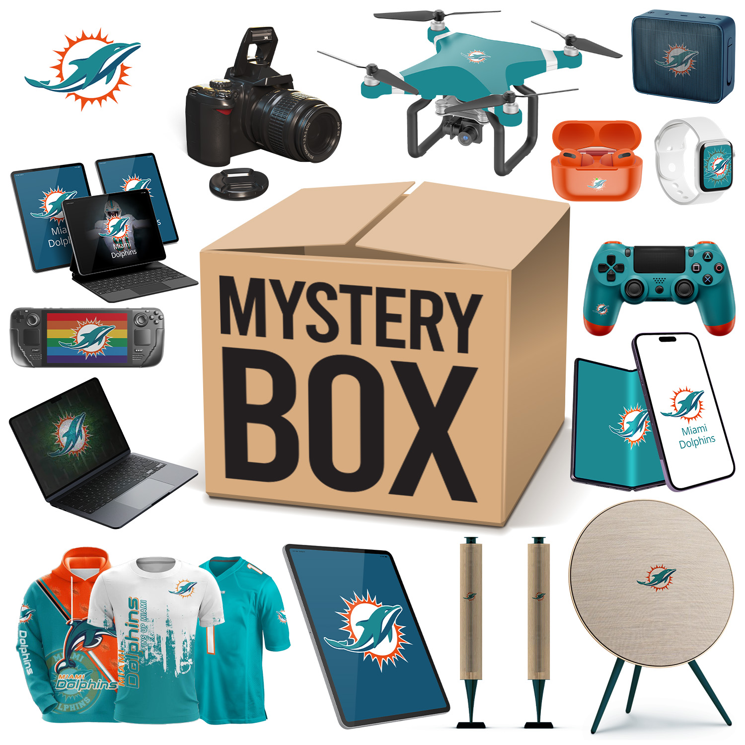 Miami Dolphins Fans Box