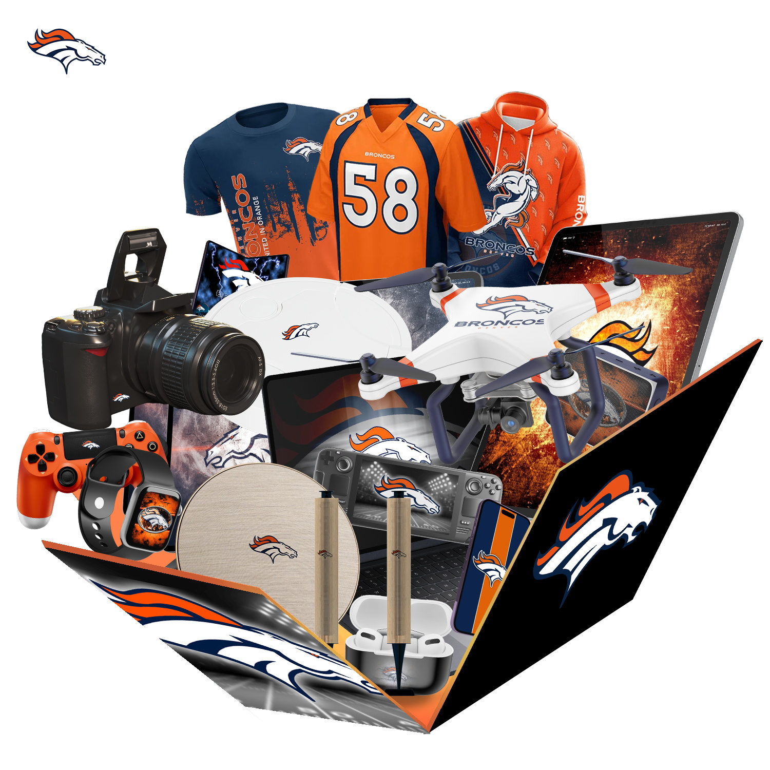 Denver Broncos Fans Box