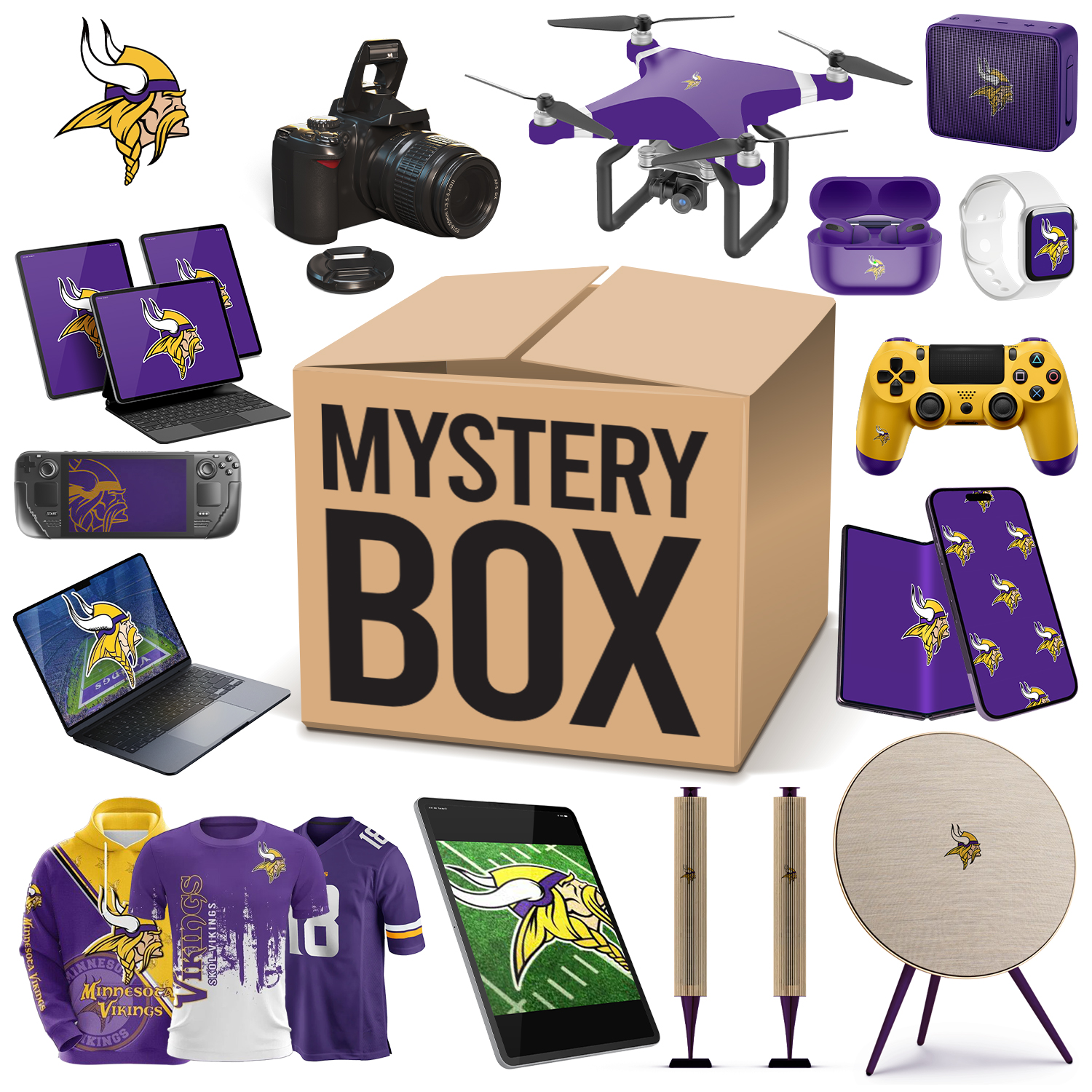 Minnesota Vikings Fans Box
