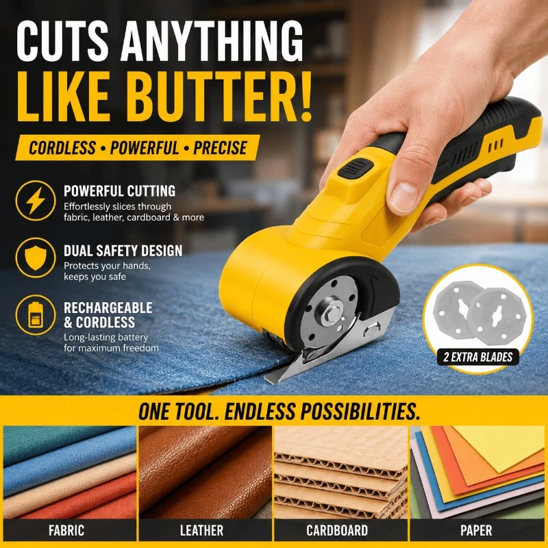 Cordless Electric Rotary Cutter