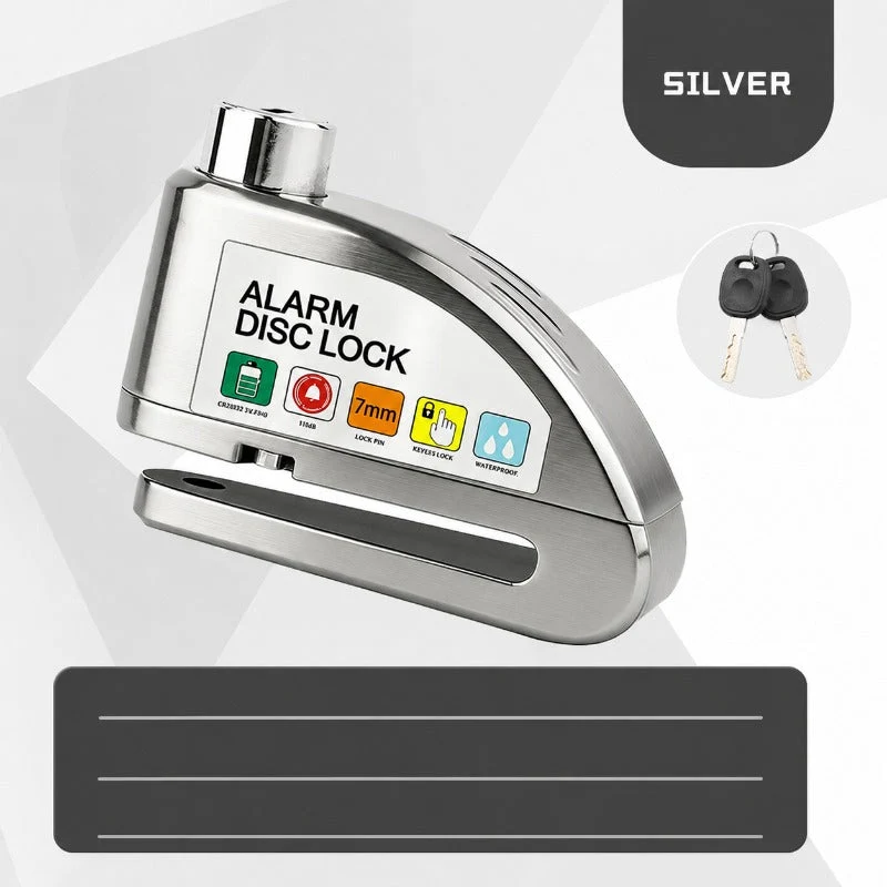 Keyless Alarm Disc Lock