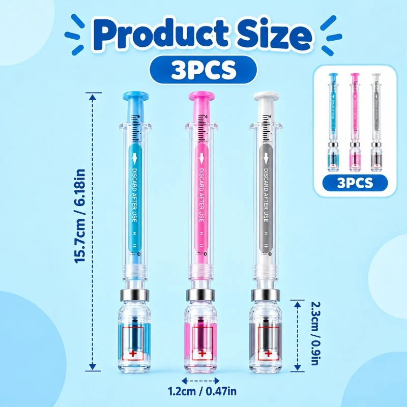 Syringe Shape Gel Pens