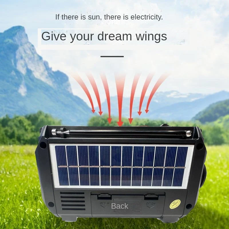 Eptchn Solar-Powered Radio