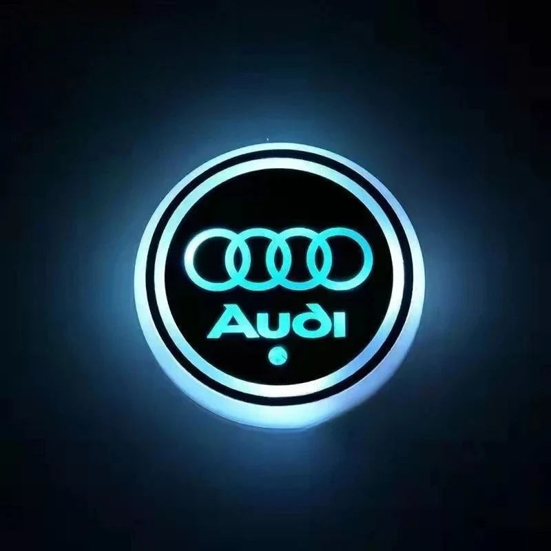2PCS LED Car Coasters
