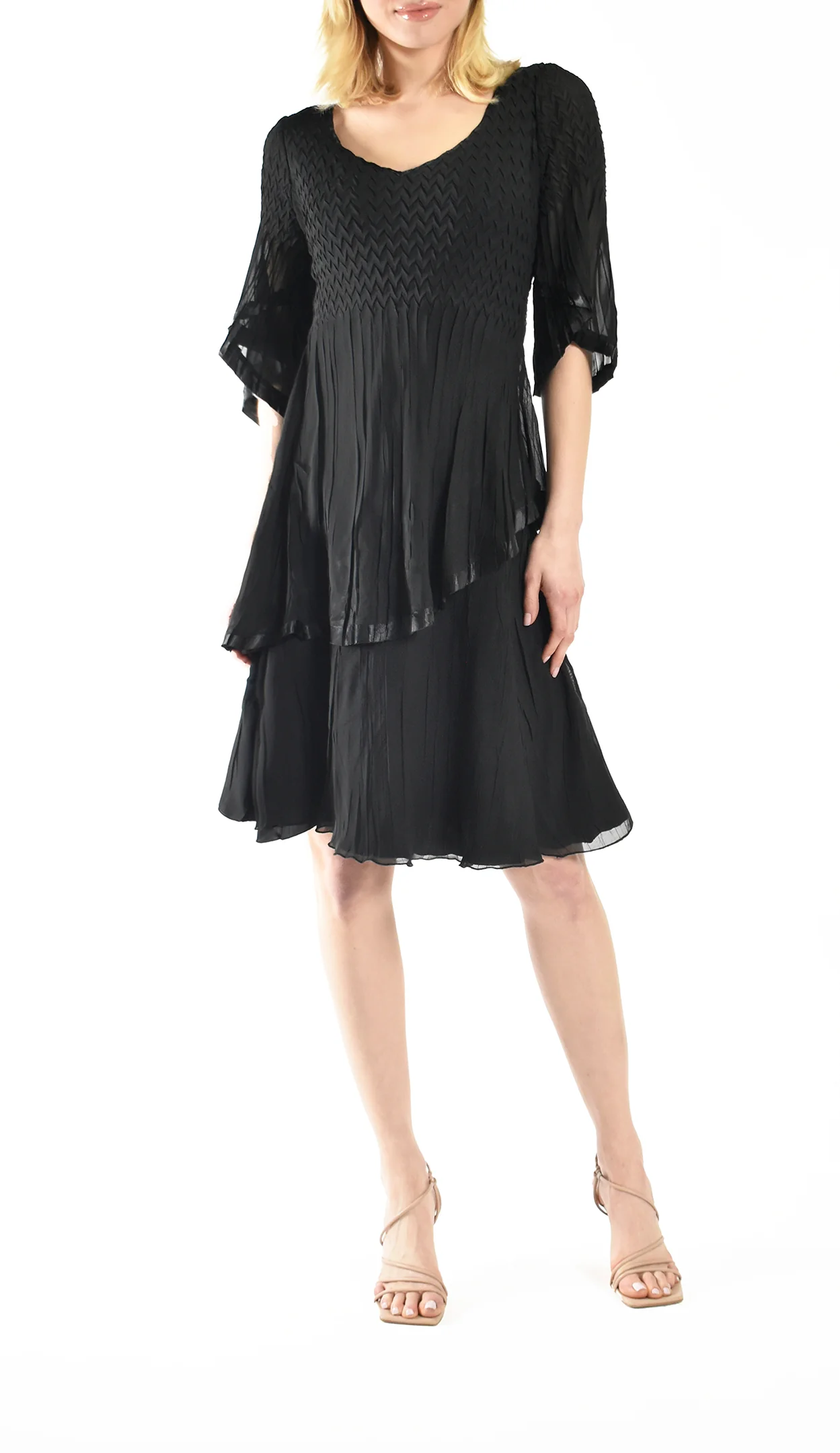 Black Tiered Dress