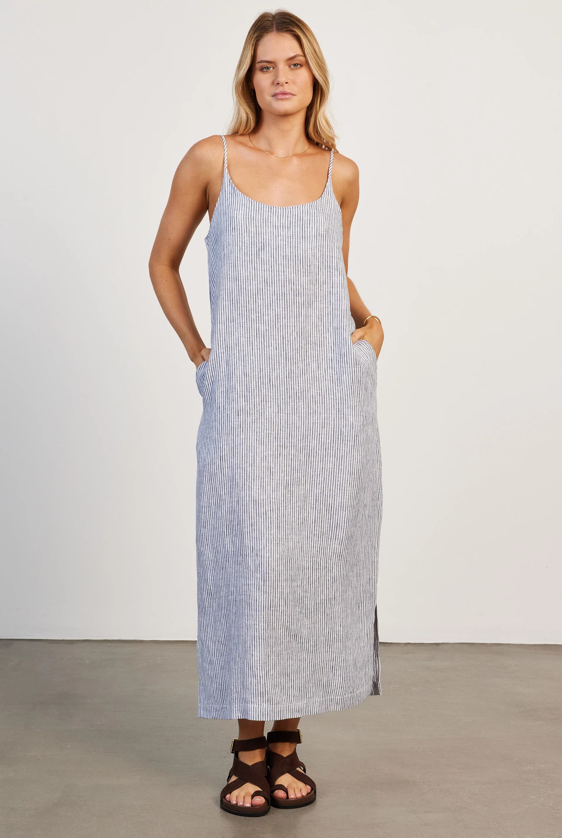 Essential Linen Slip Dress