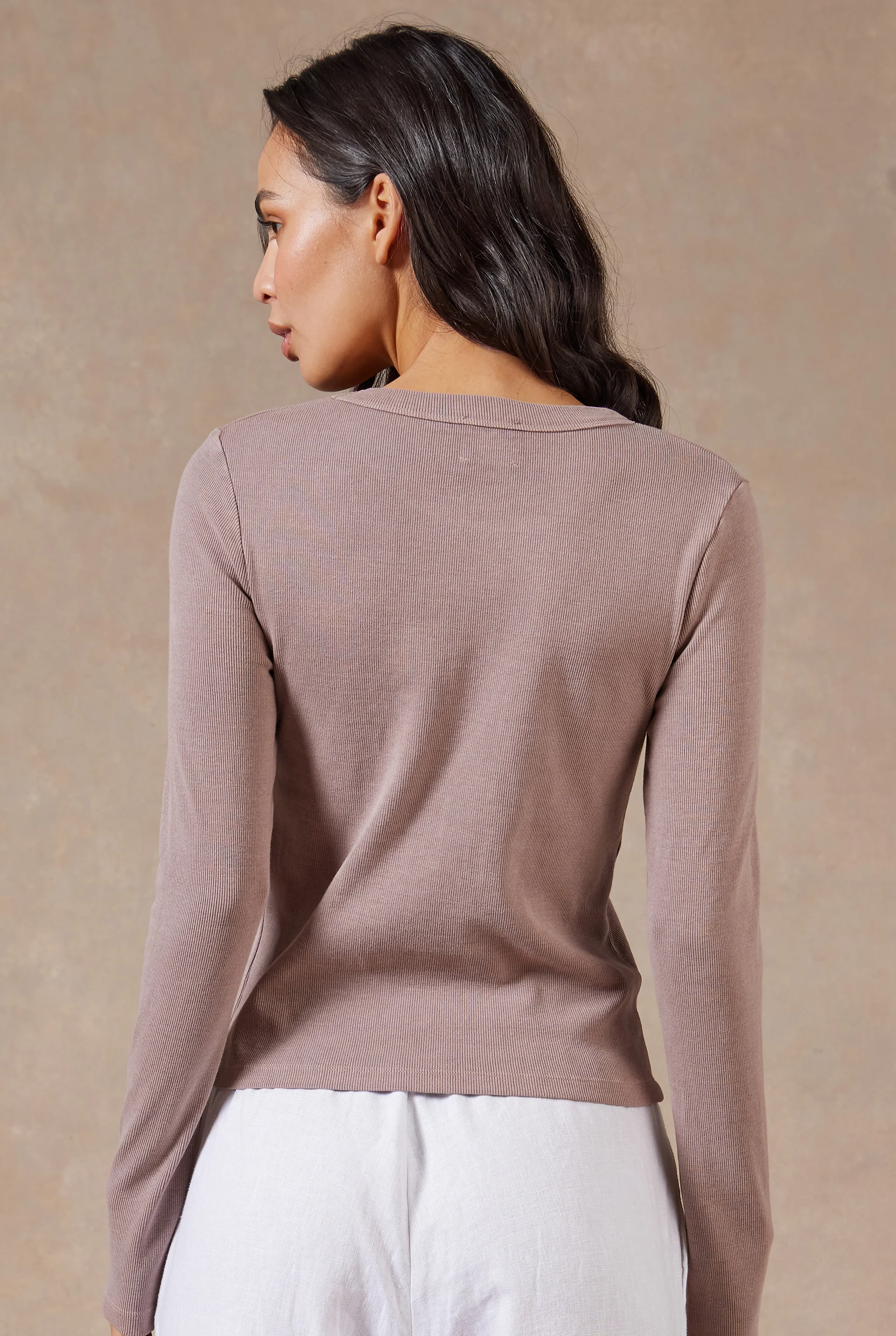 Essential Rib Long Sleeve